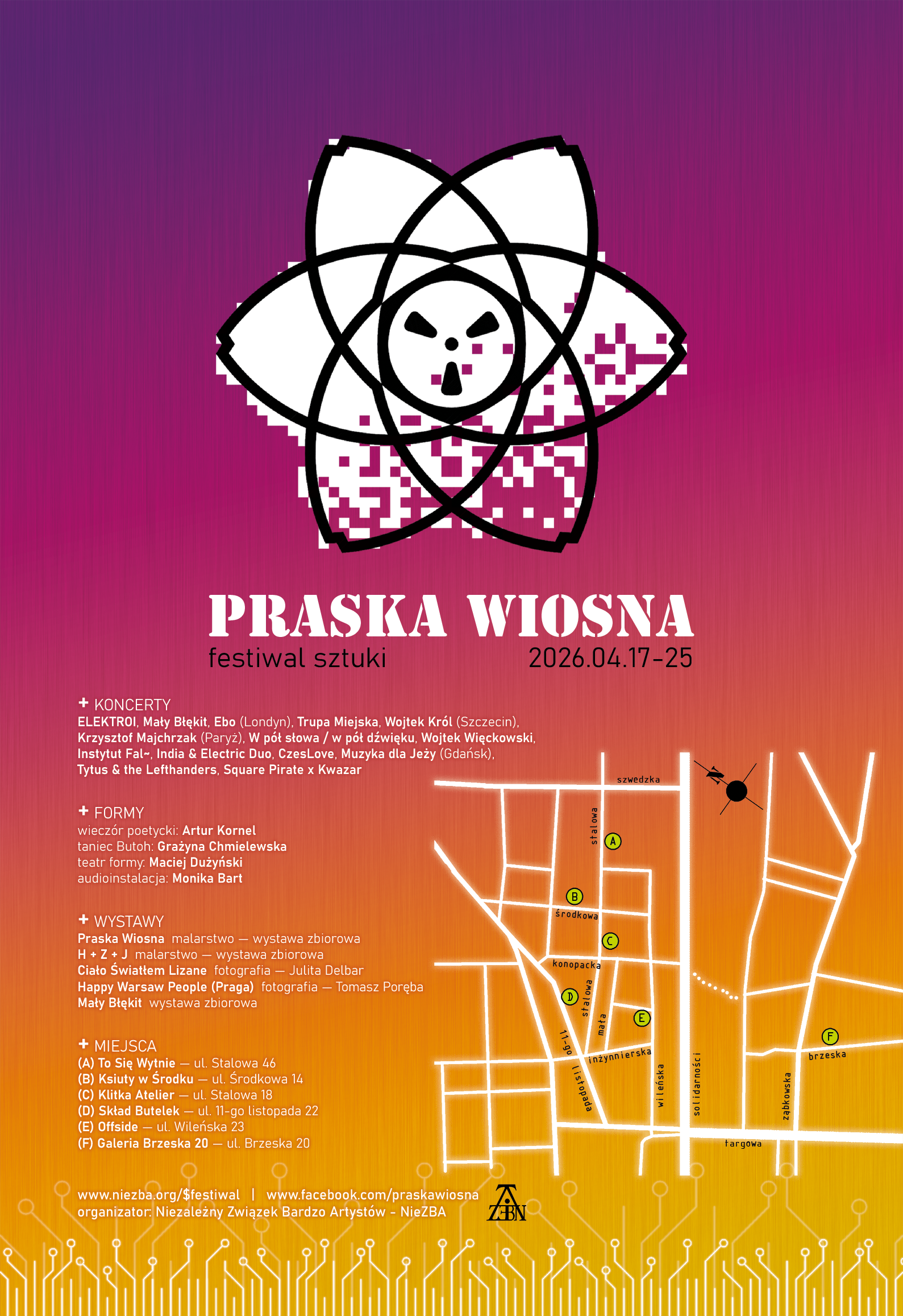 Praska Wiosna 2026 - info z mapą
