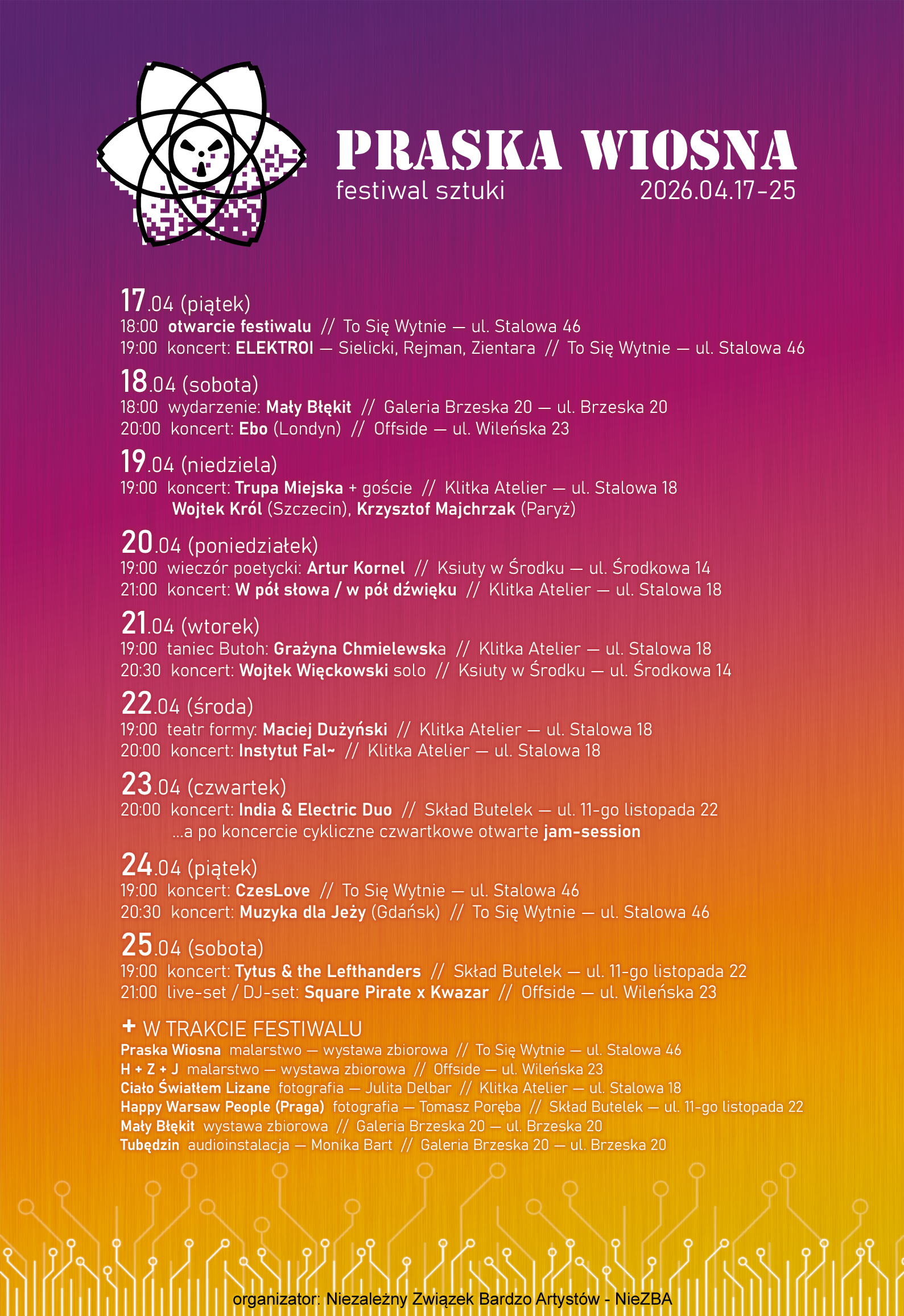 Praska Wiosna 2026 - program